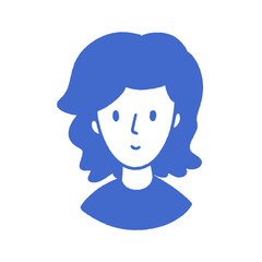 svg smart people doodle element set