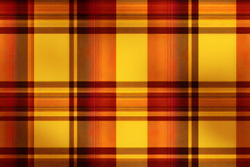 Gold brawn plaid pattern seamless graphic. Tartan Scottish check plaid for flannel shirt, blanket, scarf, throw, duvet cover, upholstery, or other modern retro casual fabric design.