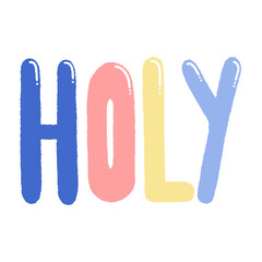 svg words christmas & happy new year doodle element