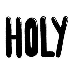 svg words christmas & happy new year doodle element