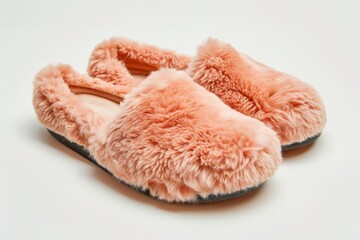 Peach Fuzz Comfort: Cozy Slippers Collection