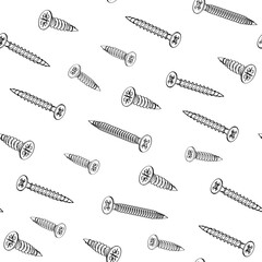 screw bolt self-tapping screw
seamless pattern - obrazy, fototapety, plakaty