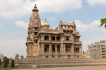 Fototapeta premium Egypt Cairo Palace of Baron Empain on a sunny autumn day