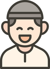 Muslim boy icon