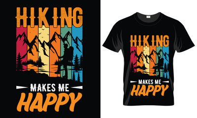 Hiking makes me happy