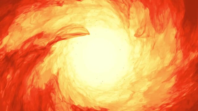 炎の渦のループ映像