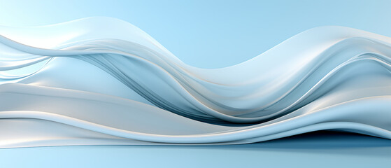 Fototapeta premium Perfect shape aesthetic, colorful background with abstract shape glowing in ultraviolet spectrum, curvy neon lines, energy concept