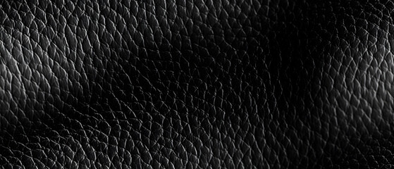Black leather texture and background - obrazy, fototapety, plakaty