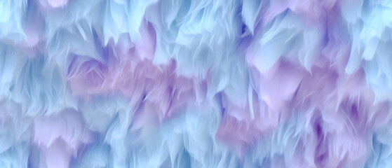 Fototapeta premium Long colorful spectrum fur. Seamless background or texture.