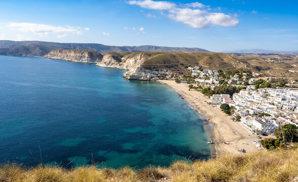 Las Negras village in Cabo de Gata, Spain