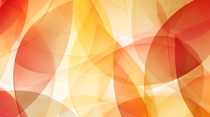 Vibrant Geometric Shapes. Create a Warm Autumn Abstract Background for Your Designs