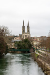View of Niort. France