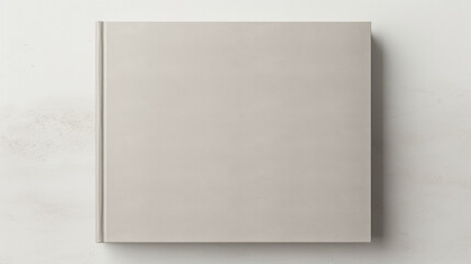 Obraz premium Book sitting on top of white table. Perfect for educational or office-themed designs.