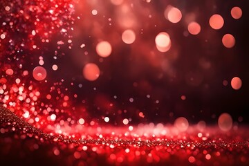red background, red glitter, shiny background, bokeh background, romantic vibe