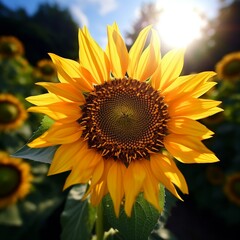 sunflower in the field