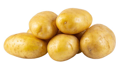  Young potato - isolated on transparent background