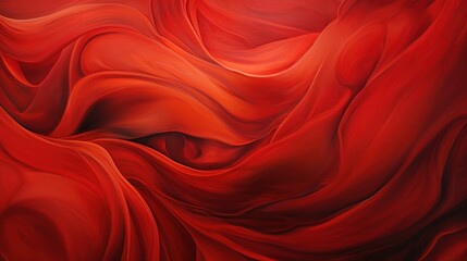 Obraz premium a close up of a red and black background with a large amount of red and black swirls on it.