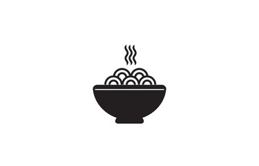 noodle, pasta, spaghetti icon illustration