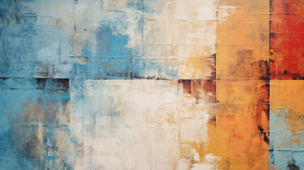 Panted canvas, abstract art background