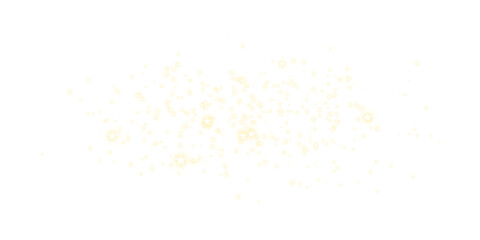 Fototapeta na wymiar Realistic golden star dust light effect. Vector isolate. Only star dust layer