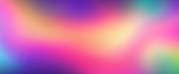 Neon Elegance: Abstract Gradient Blur with Vibrant Purple, Pink, Blue, and Orange Tones, Ideal for Creative Illustrations, Wallpapers, and Decorations - Abstract Colorful Background