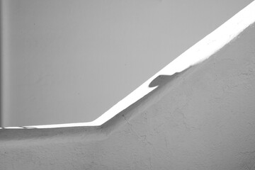 Line in a shadow