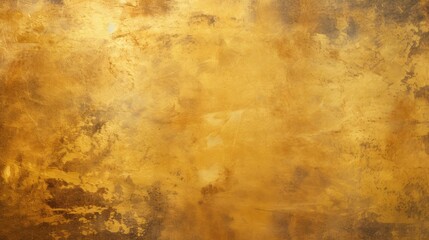 Simple Gold Grunge Background Texture created with Generative AI Technology