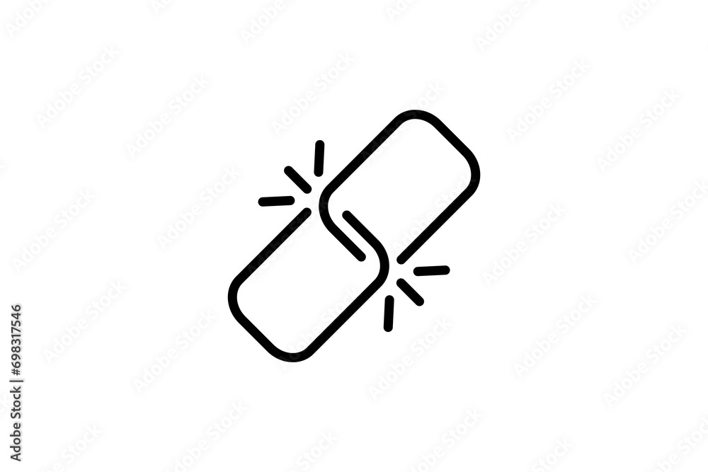 Poster link icon. icon related to basic web and ui. suitable for web site, app, user interfaces, printable 