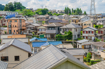 Fototapeta premium 住宅街