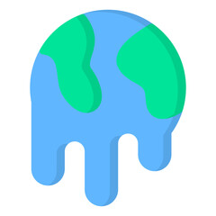 global warming icon