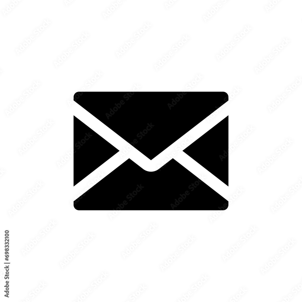 Poster mail envelope icon, message icon, email inbox icon symbol. web vector icon