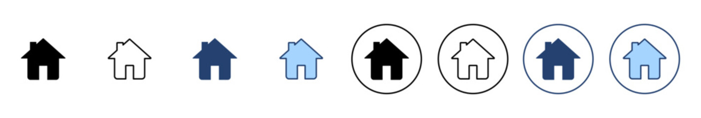 House icon vector. Home sign and symbol