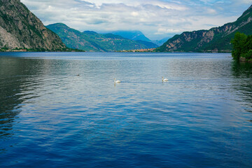 Como Lake, Lecco, Italy. 