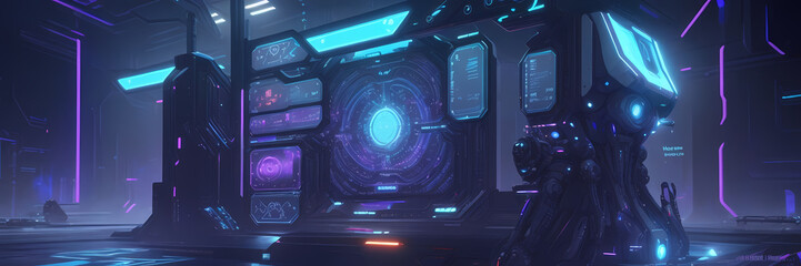Cybernetic Matrix Fusion with Virtual Reality Elements, Generative AI
