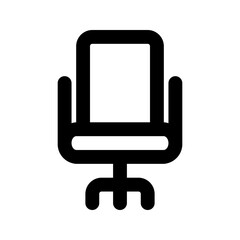 office chair line icon