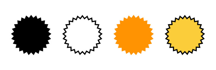 Badge icon set vector. Awards icon vector. Achieve sign and symbols