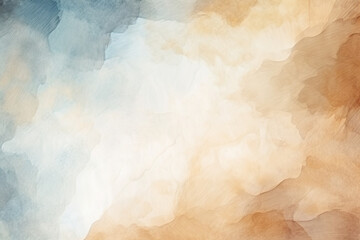 abstract blue brown watercolor background