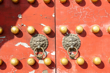 Ancient Chinese style door handles
