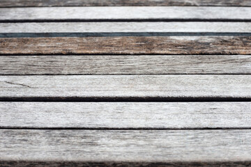 Obraz premium Wooden wall texture for background.