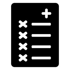 Obraz premium checklist