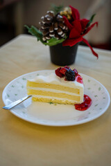 美味しそうなクリスマスケーキ
