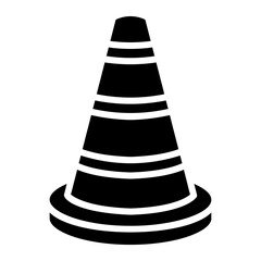 Traffic Cone Solid icon
