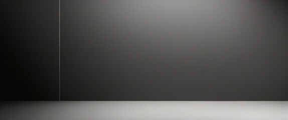 Fondo de hormig&oacute;n con textura grunge negro oscuro. Panorama de fondo o textura de pizarra negra gris oscuro. Textura de hormig&oacute;n negro vectorial. Fondo de pared de piedra.