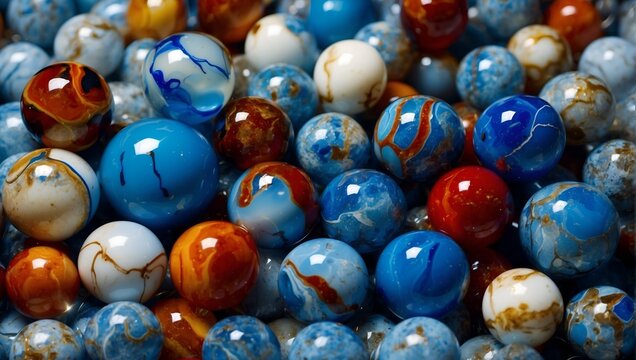 glass ball marbles textures 