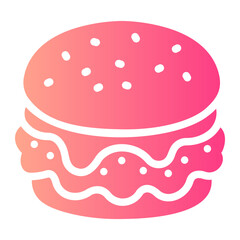 burger Gradient icon