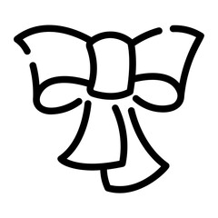 ribbon Line Icon