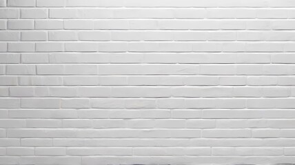 Ground stone tile wall texture, white light brick panorama wide background banner.