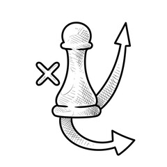 strategy handdrawn illustration