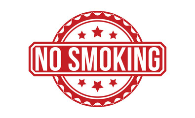 no smoking stamp red rubber stamp on white background. no smoking stamp sign. no smoking stamp.
