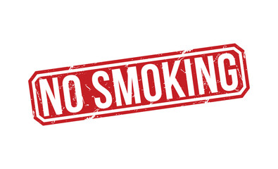 no smoking stamp red rubber stamp on white background. no smoking stamp sign. no smoking stamp.